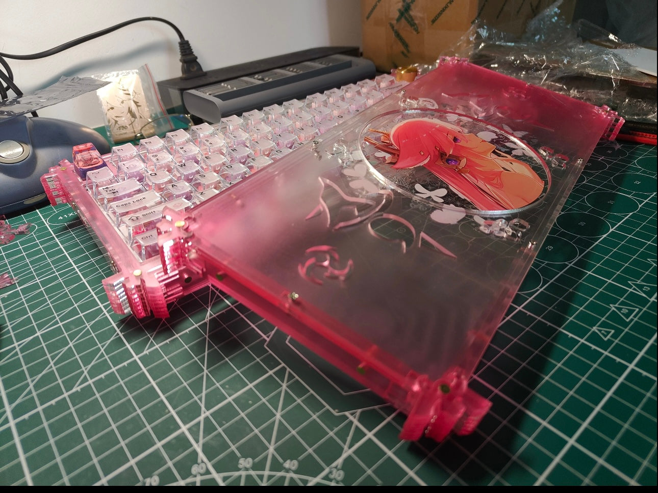 Zuoer Sakrua Girl 75% Acrylic Keyboard and Cover