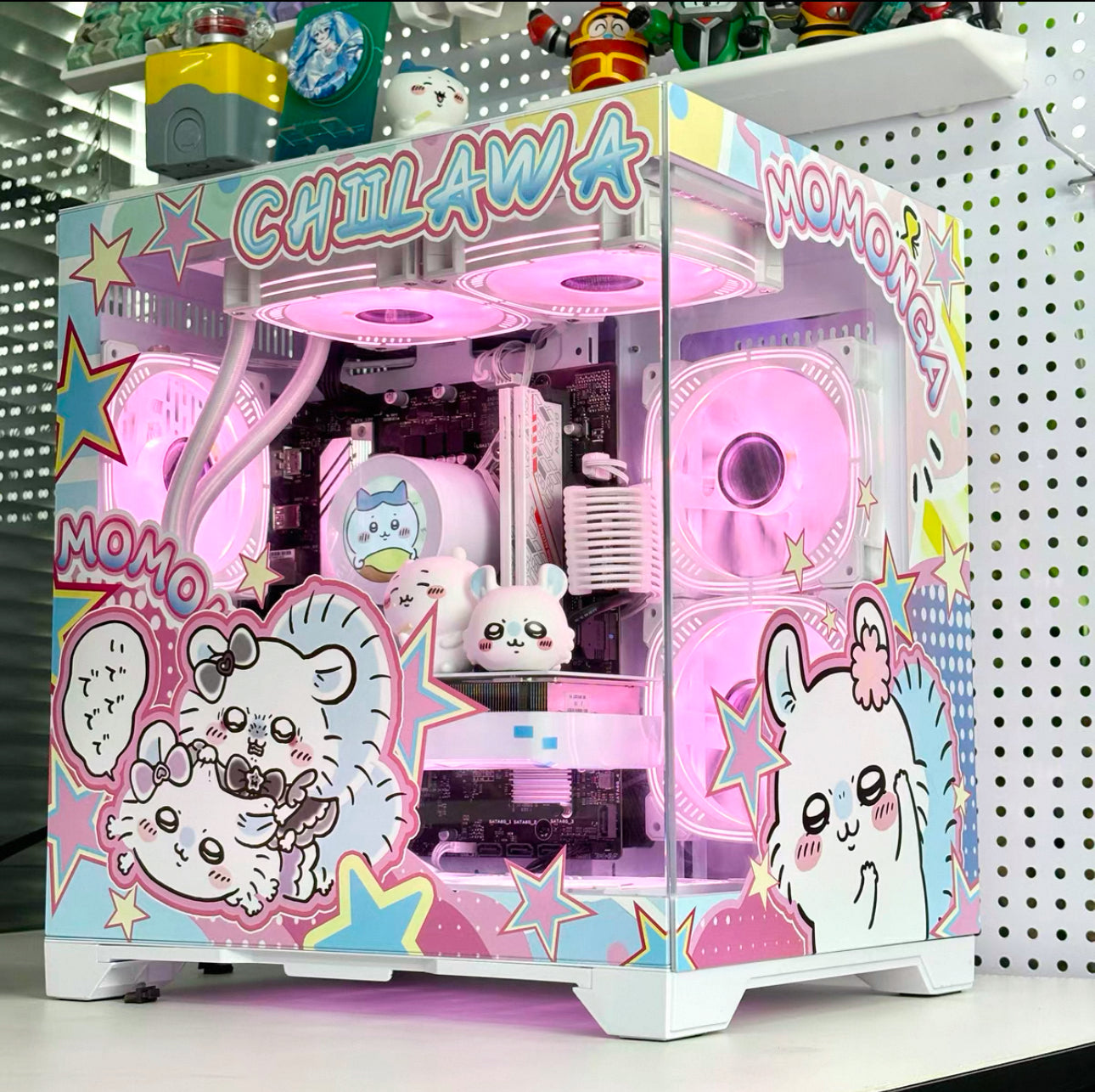 Pre order Chiikawa mATX Pc Case - Keebookeys