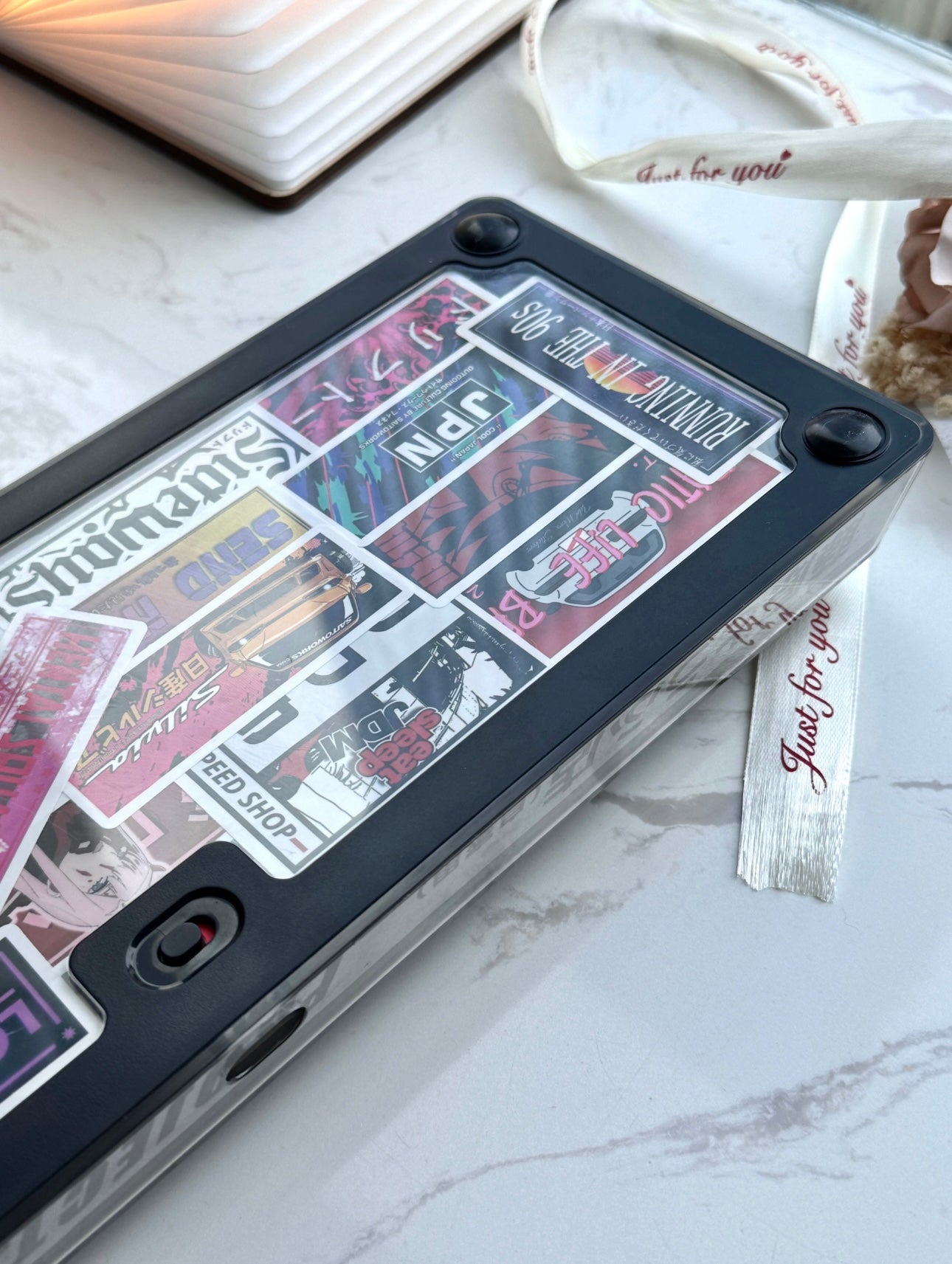 Initial D inspired Themed Custom Keyboard/Base 68 - Keebookeys