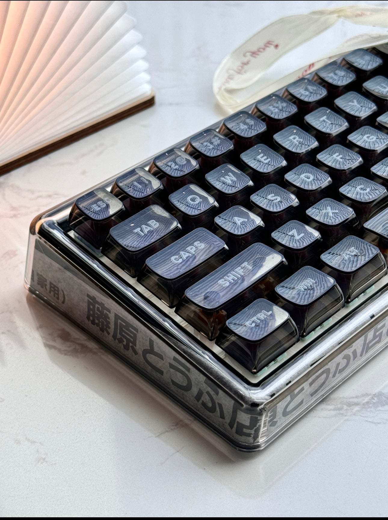 Initial D inspired Themed Custom Keyboard/Base 68 - Keebookeys