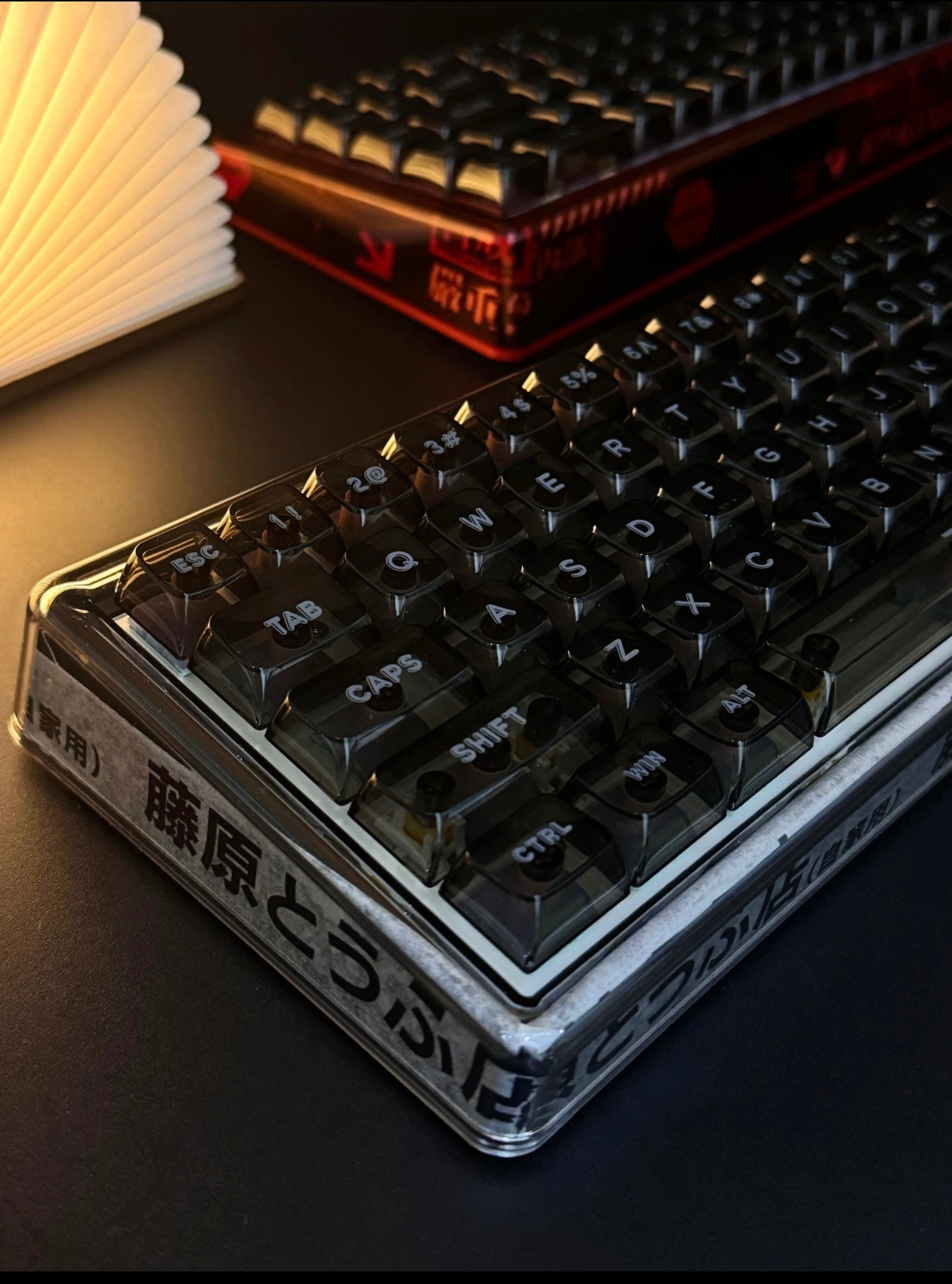 Initial D inspired Themed Custom Keyboard/Base 68 - Keebookeys