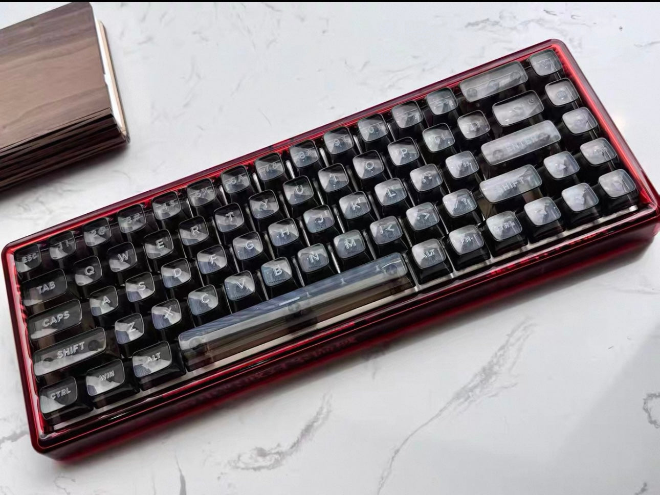 EVANGELION-01 Themed Custom Keyboard /Base 68 - Keebookeys