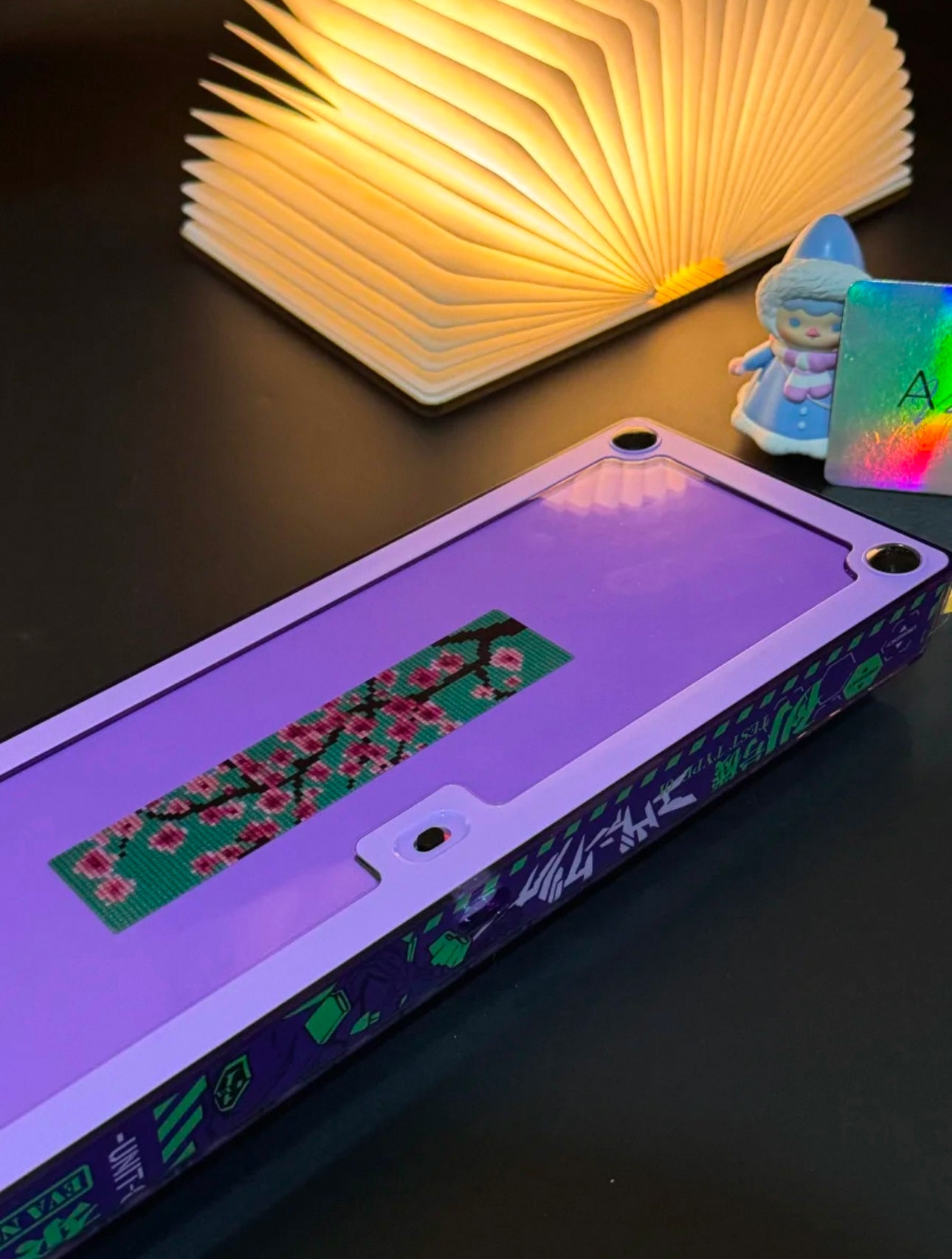 EVANGELION-02 Themed Custom Keyboard /Base 68 - Keebookeys