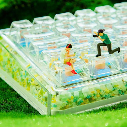 Preserved Flowers Themed Custom Keyboard - Keebookeys