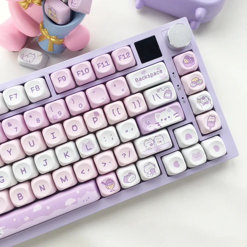 95 Keys Cherry Profile Sweet Zoo Series III PBT Keycaps - Keebookeys