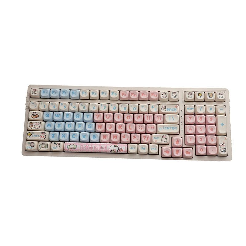 MOA Profile Milk Candy Bunny Keycaps - Keebookeys