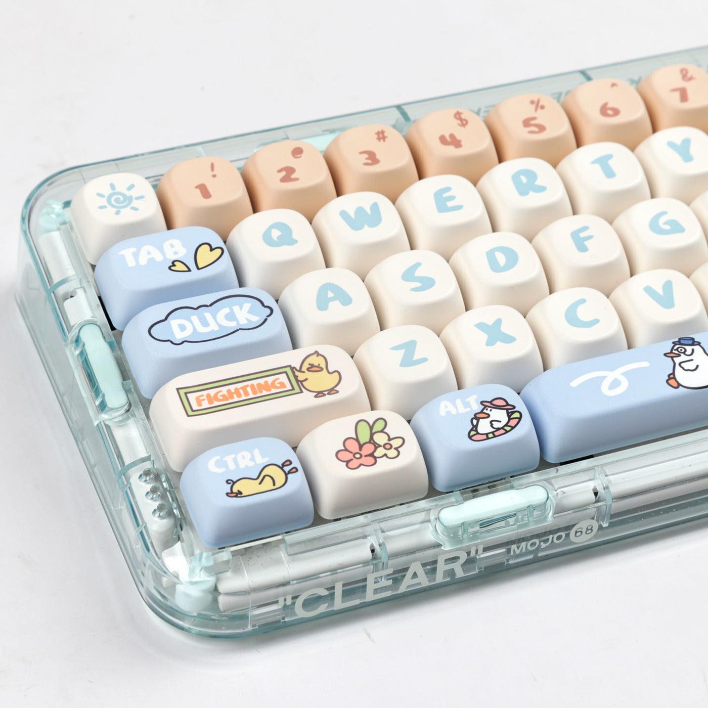 MOA Profile Bored Duck Keycaps - Keebookeys