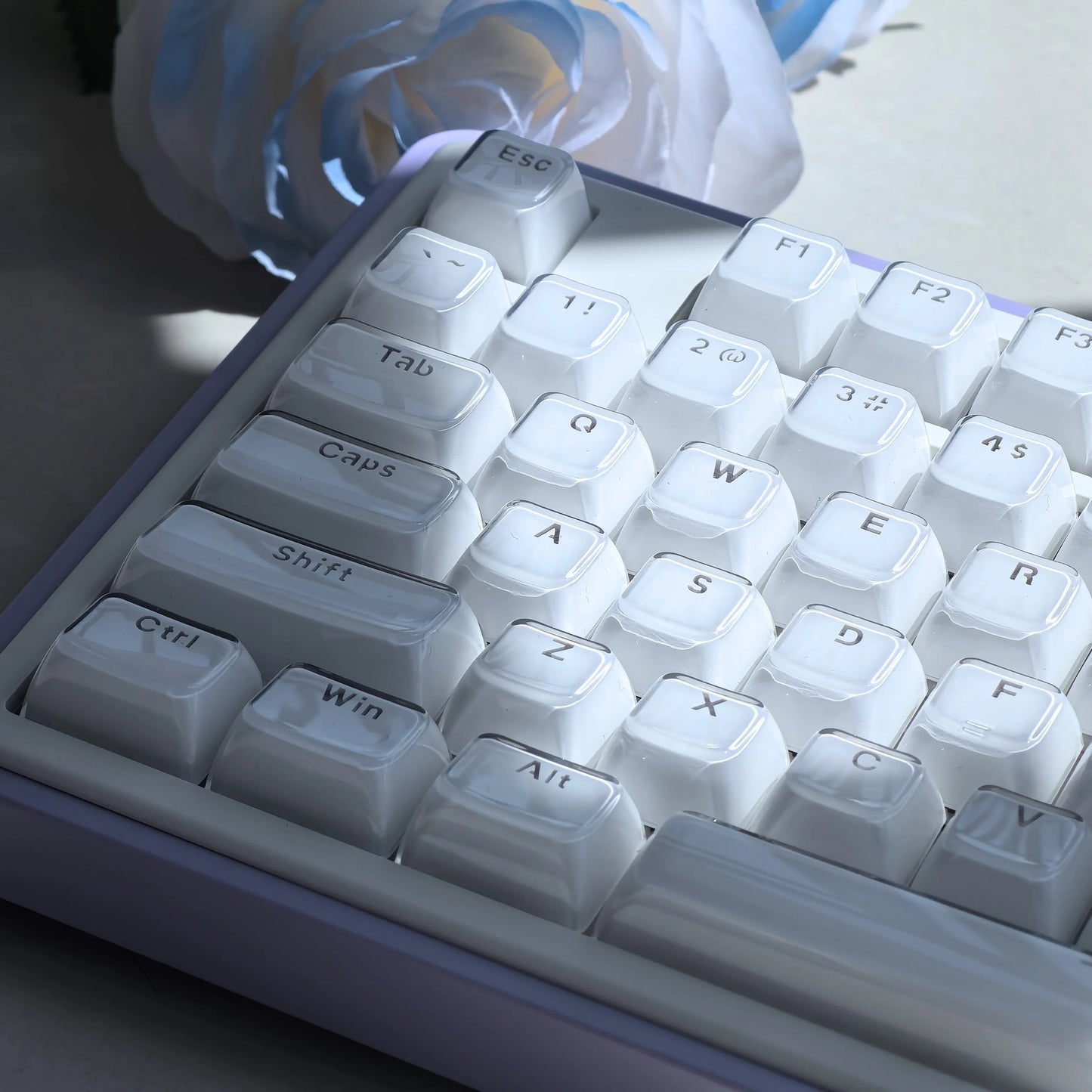 OEM Profile Jelly Theme PC+ABS Keycap Set - Keebookeys