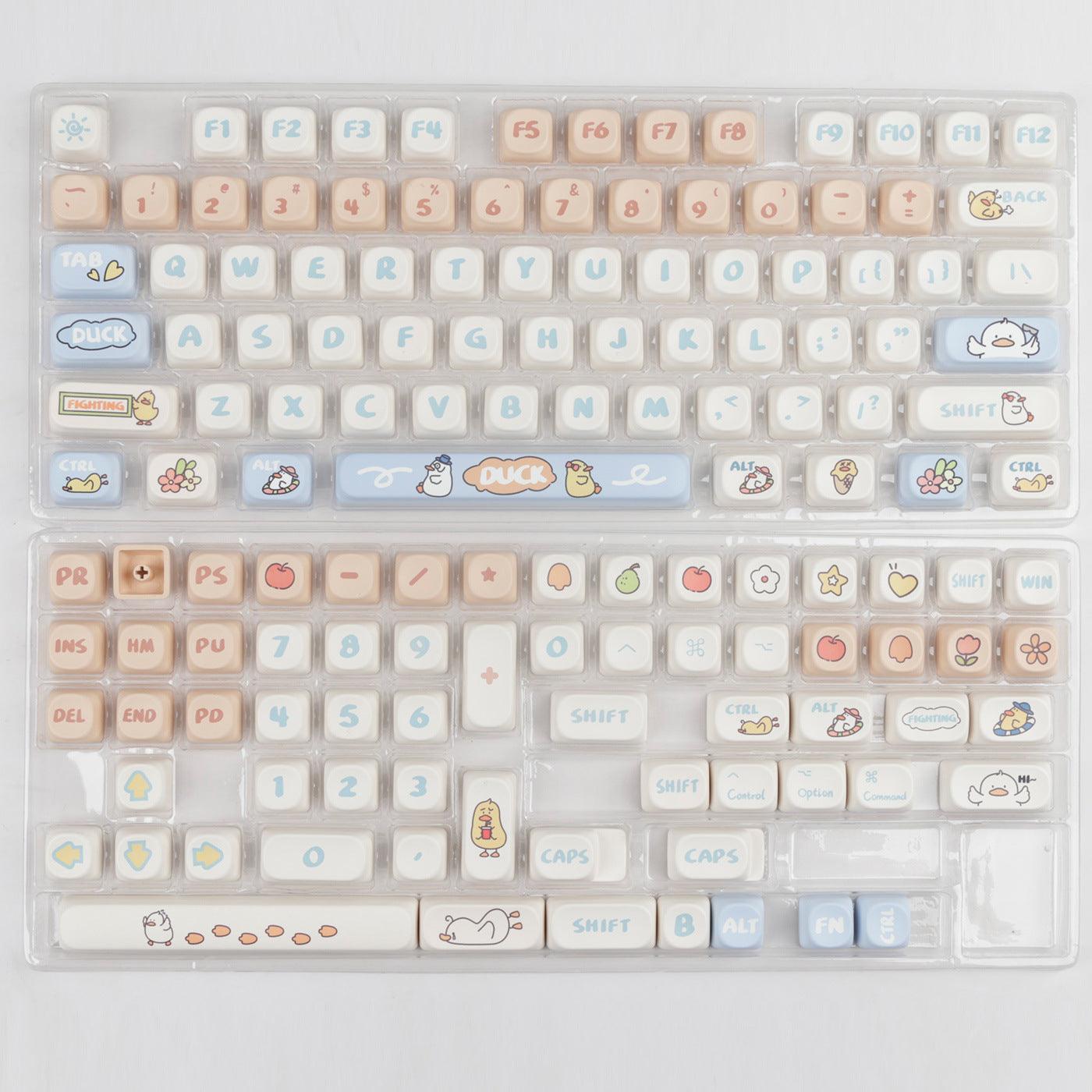 MOA Profile Bored Duck Keycaps - Keebookeys