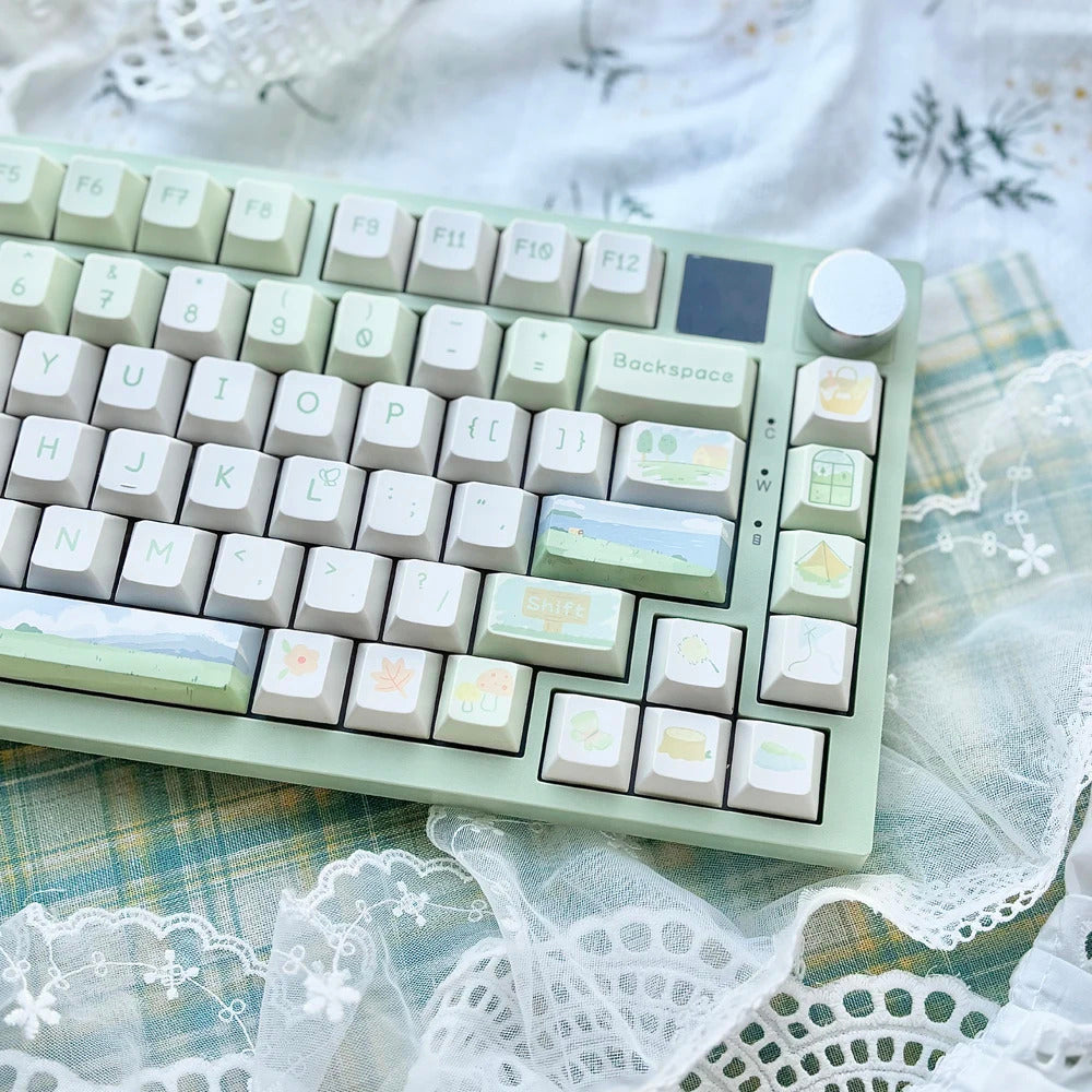 95 Keys Cherry Profile Sweet Zoo Series II PBT Keycaps - Keebookeys