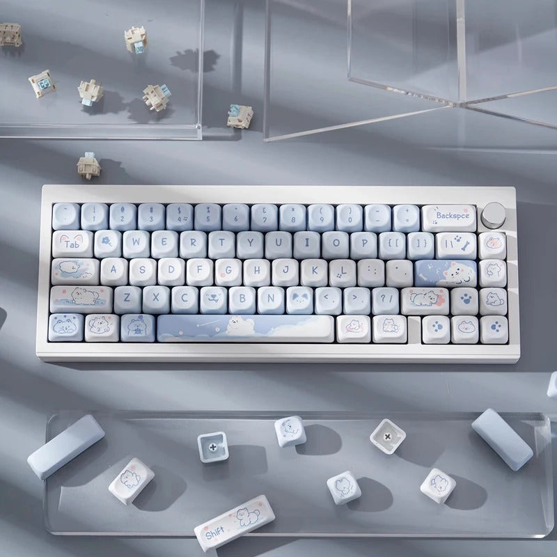 95 Keys Cherry Profile Sweet Zoo Series III PBT Keycaps - Keebookeys