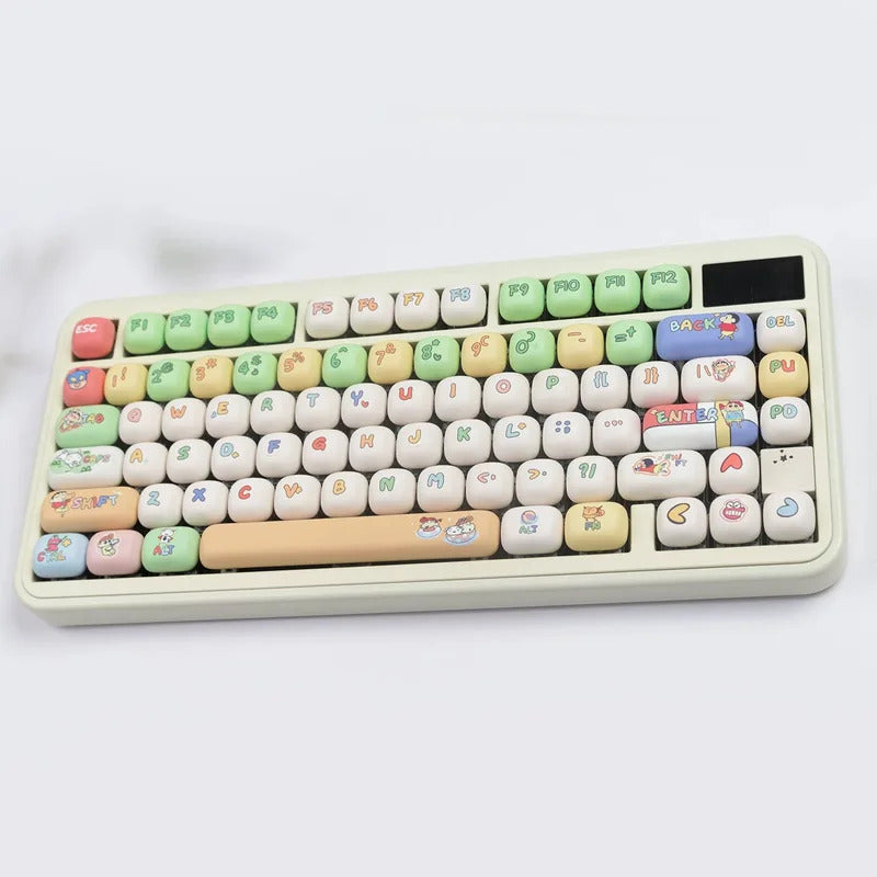 MOG/MOA Profile Crayon Kid Theme Keycaps - Keebookeys