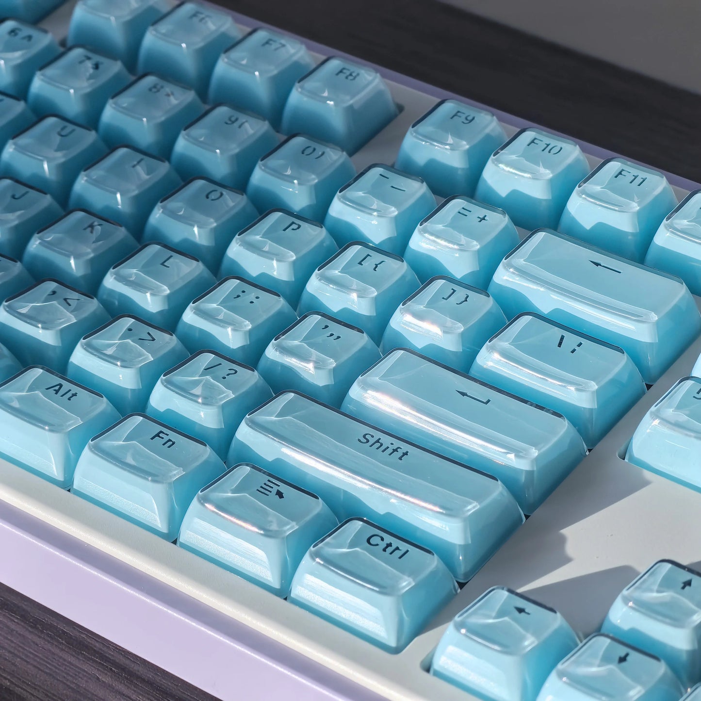 OEM Profile Jelly Theme PC+ABS Keycap Set - Keebookeys