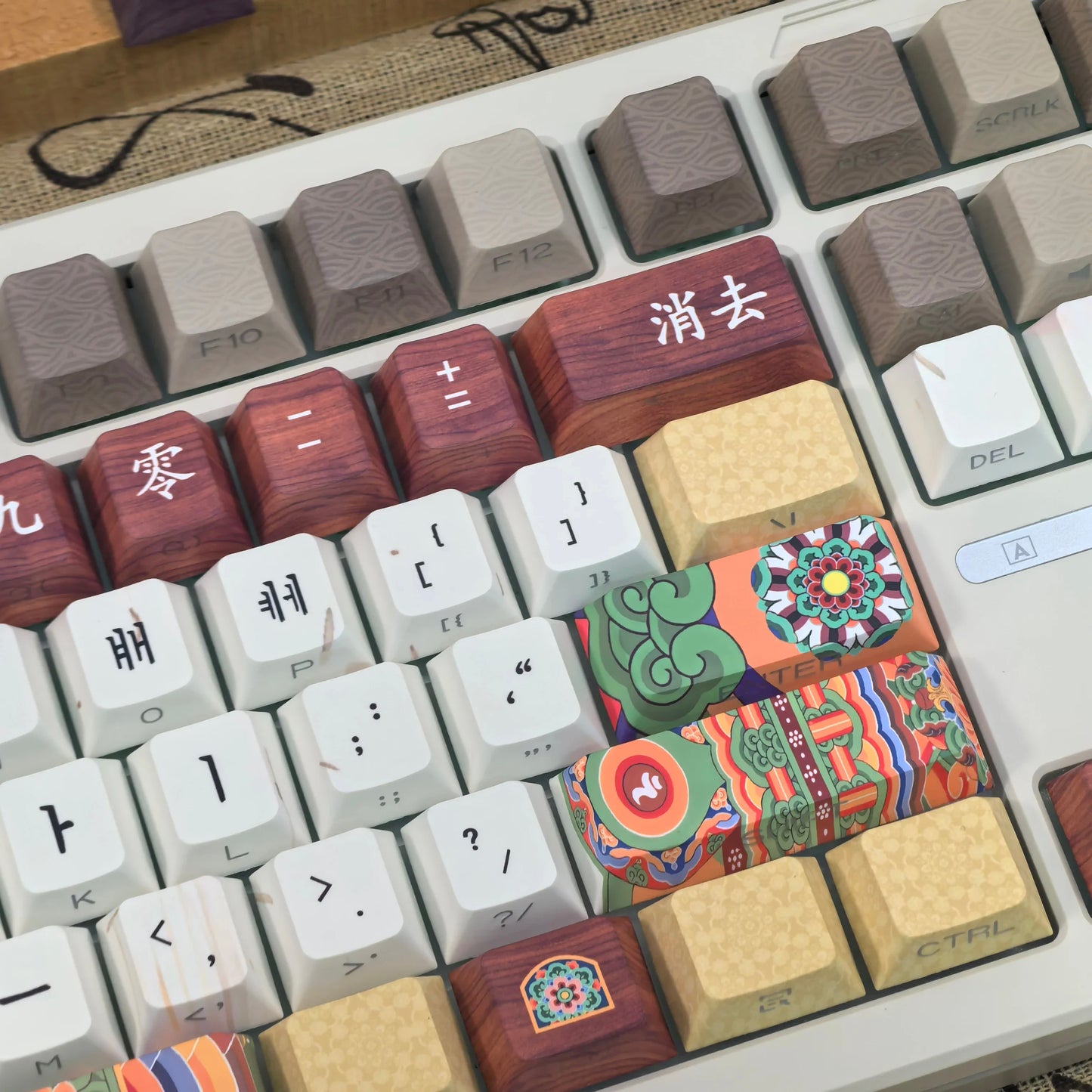 Chinese Ancient Architecture Theme Keycap - Keebookeys