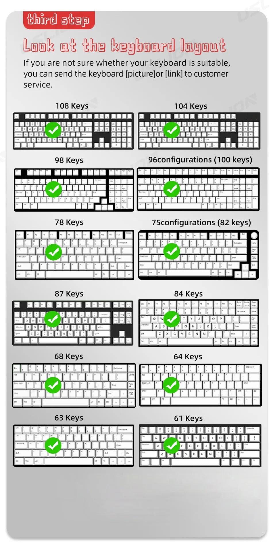 138 Keys Retro Cherry Profile Keycaps - Keebookeys