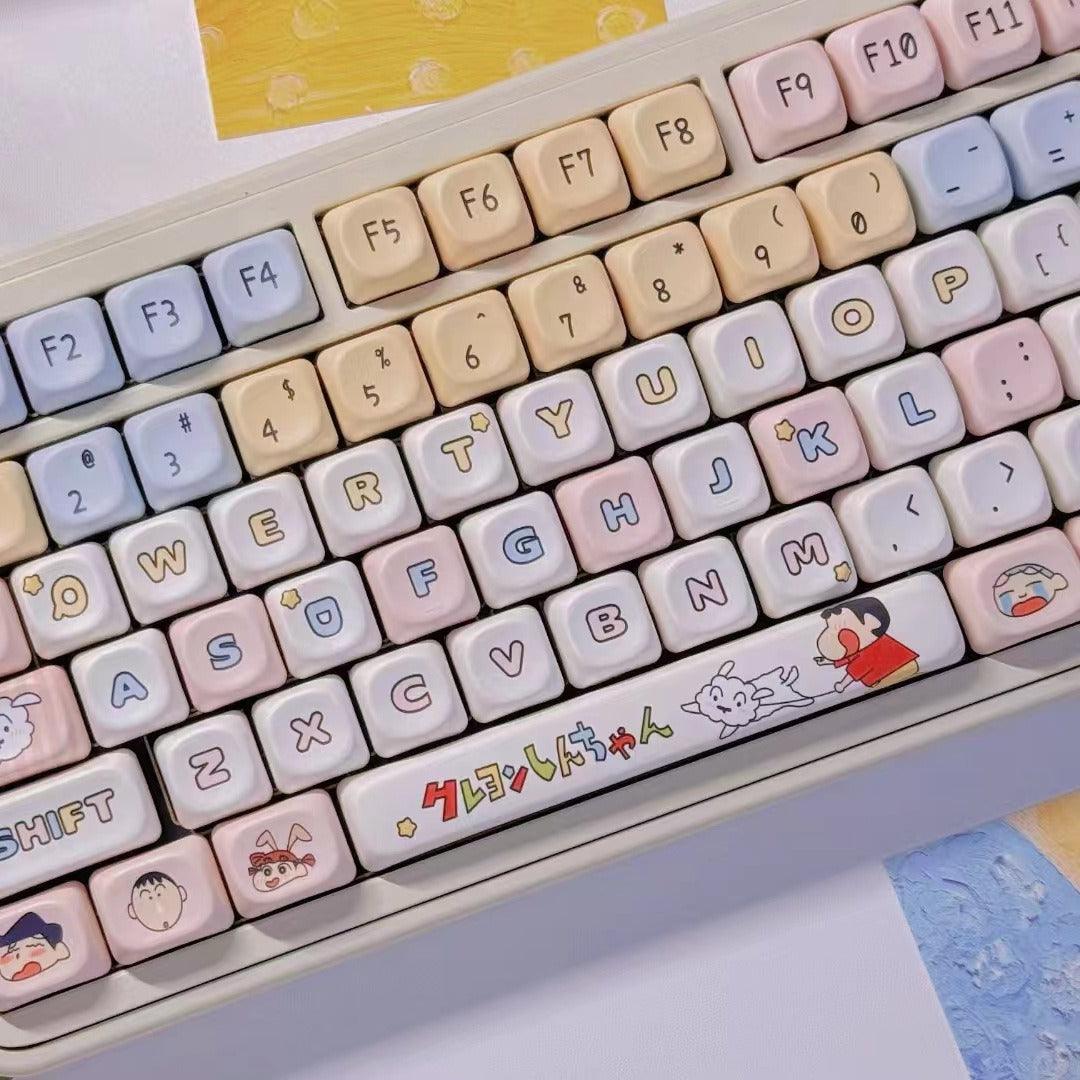 MOA Profile Crayon Shin-chan Keycaps - Keebookeys
