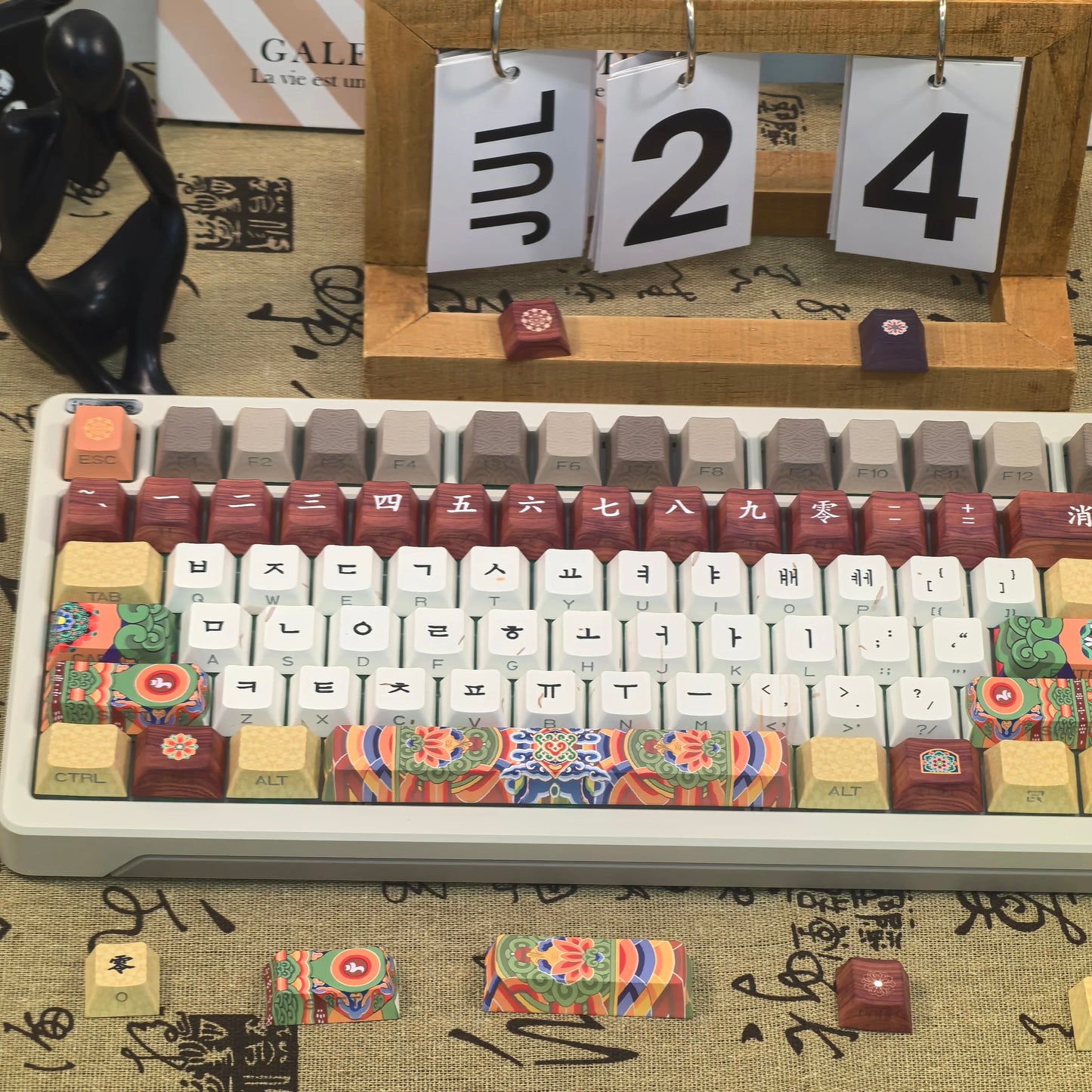 Chinese Ancient Architecture Theme Keycap - Keebookeys