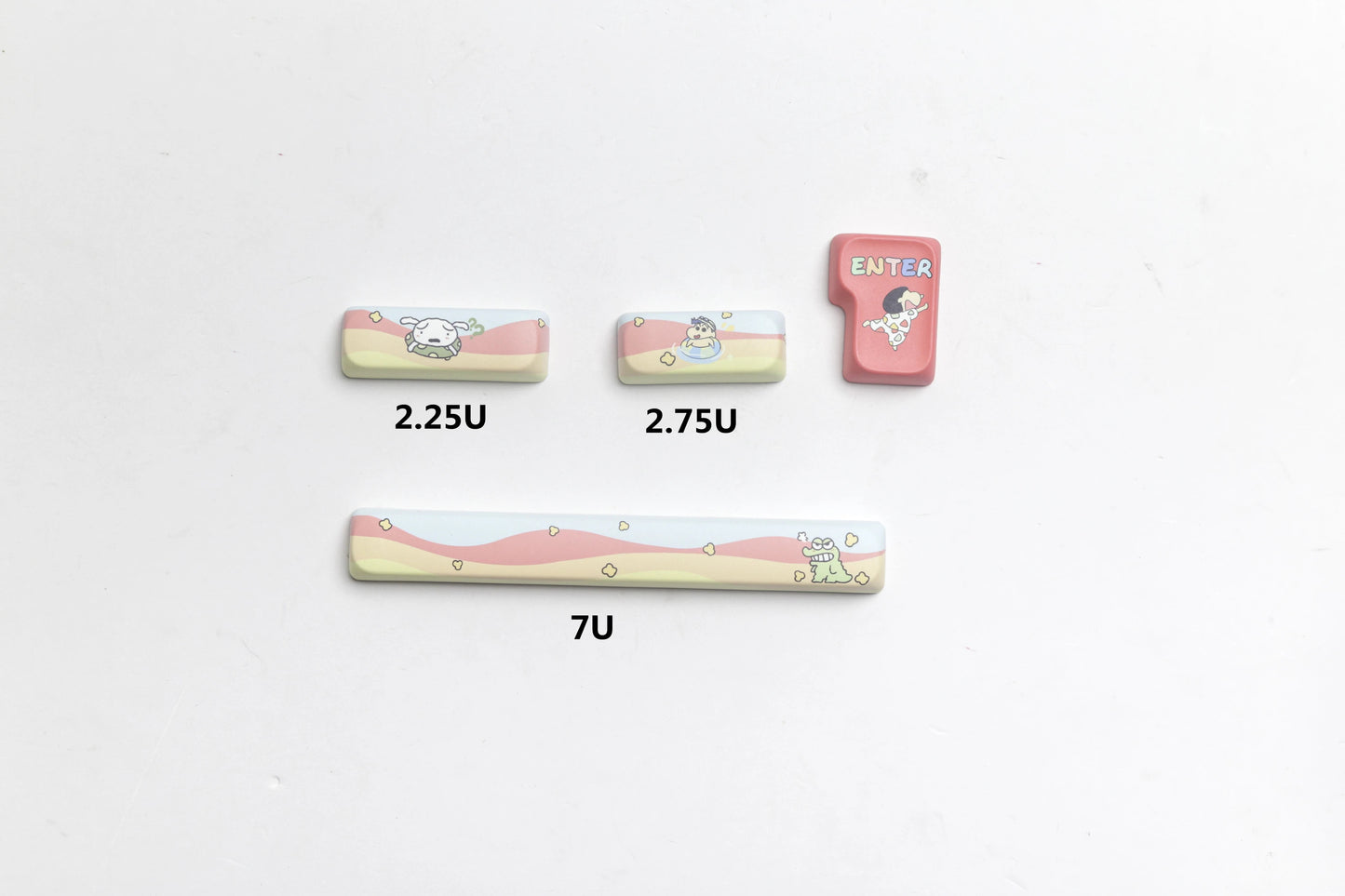 MOG/MOA Profile Crayon Kid Theme Keycaps - Keebookeys