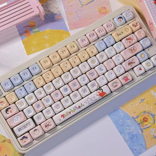 MOA Profile Crayon Shin-chan Keycaps - Keebookeys