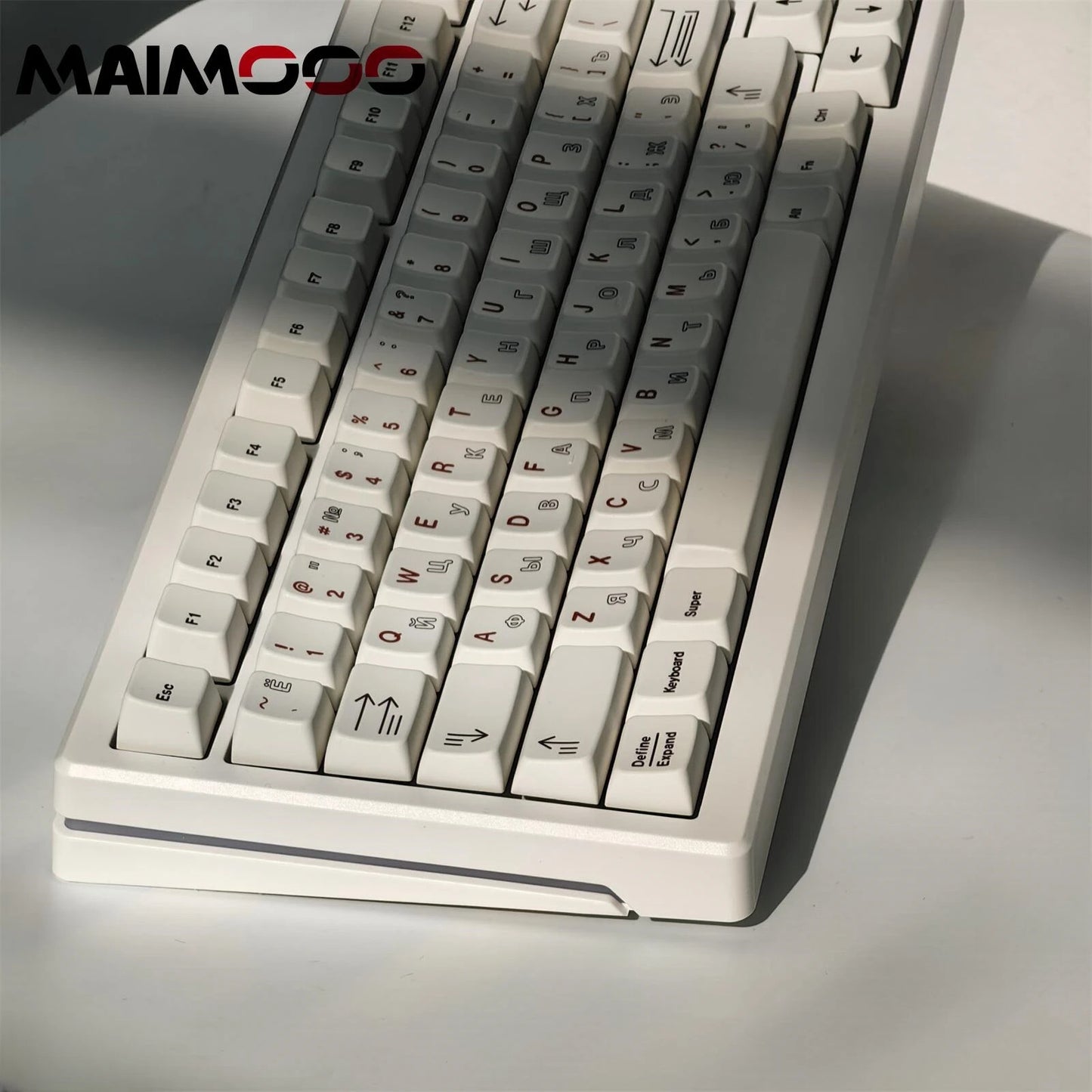 145 Keys Cherry Profile Material Texture Simple Theme Keycap - Keebookeys