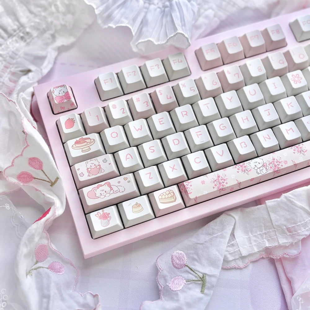 95 Keys Cherry Profile Sweet Zoo Series II PBT Keycaps - Keebookeys