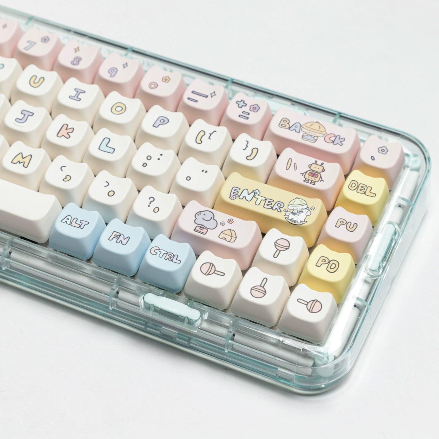 MOA Profile Kindergarten Puppy Keycaps - Keebookeys