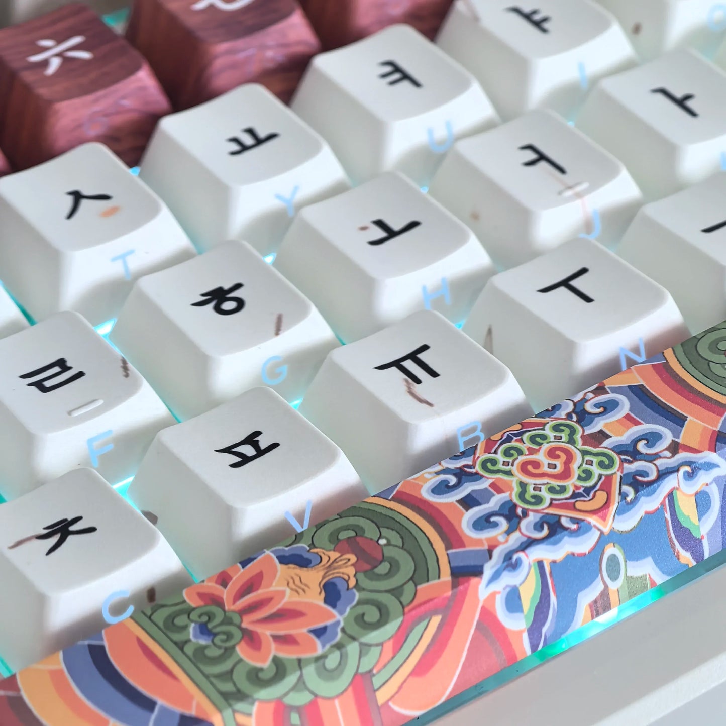 Chinese Ancient Architecture Theme Keycap - Keebookeys