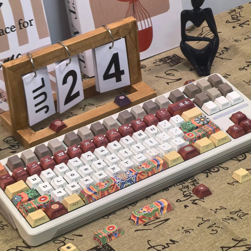 Chinese Ancient Architecture Theme Keycap - Keebookeys