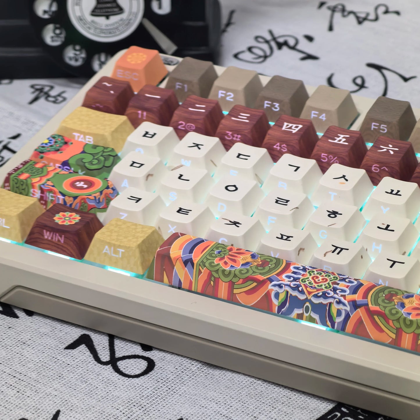 Chinese Ancient Architecture Theme Keycap - Keebookeys