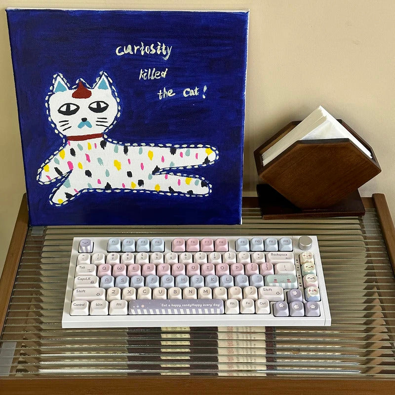 130 Keys MOA Cherry Profile Candy Keycap - Keebookeys