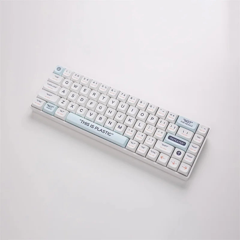 141 Keys XDA Profile Plastic Theme PBT Keycaps - Keebookeys