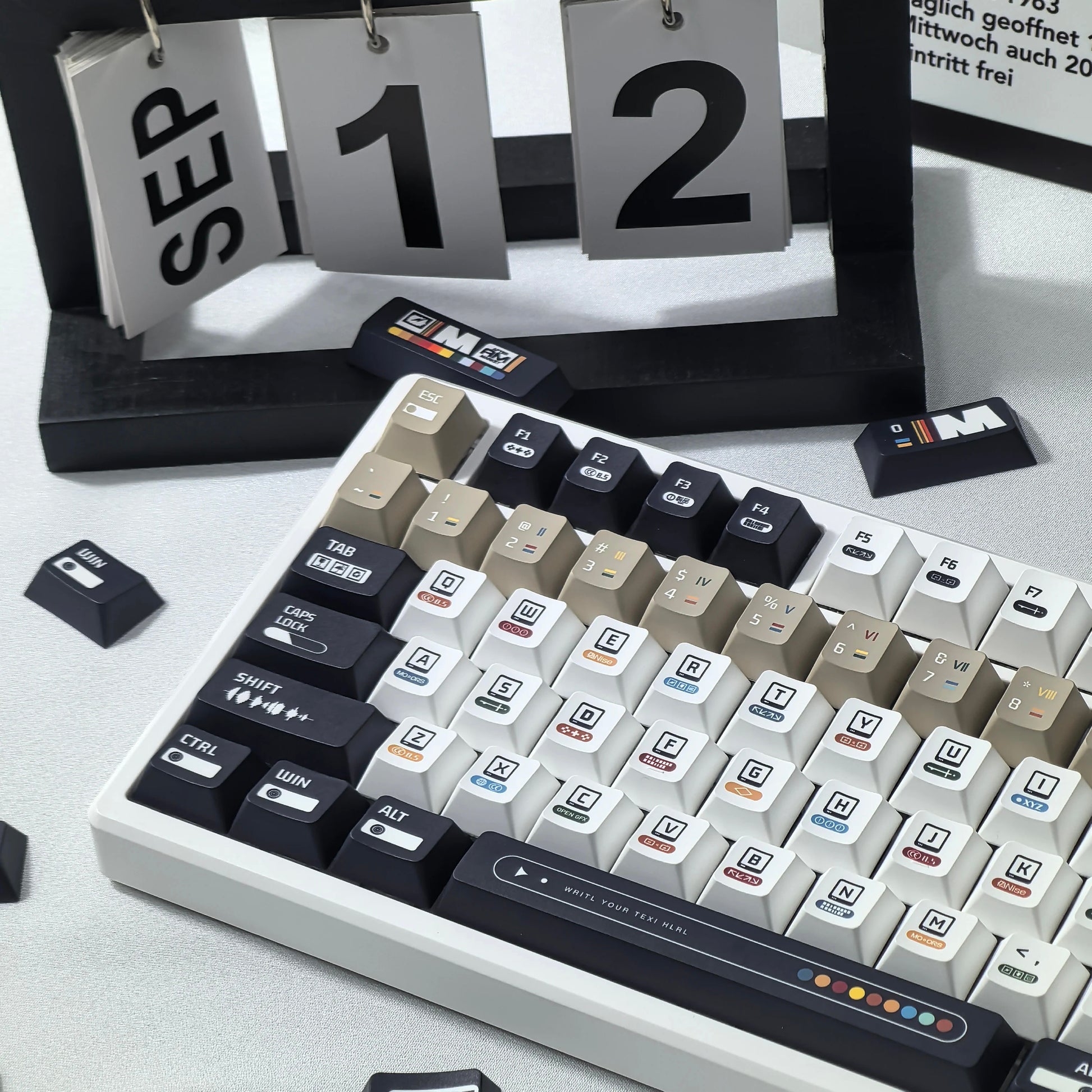 135 Keys Cherry Profile Maximalism Theme PBT Keycap Set - Keebookeys