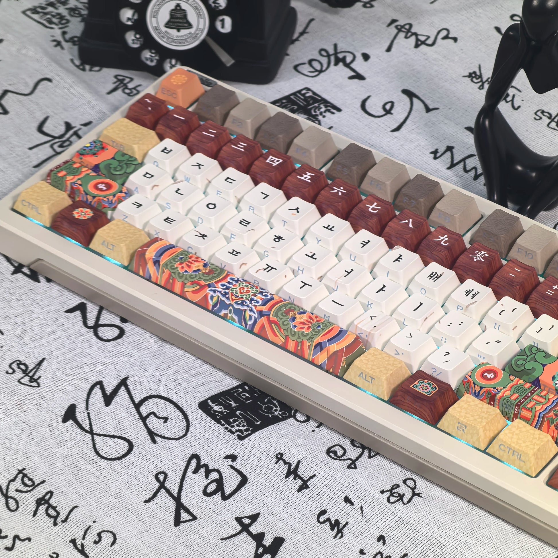 Chinese Ancient Architecture Theme Keycap - Keebookeys