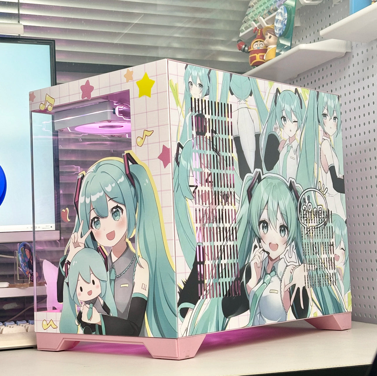 Pre order Kawai Miku Pc Case