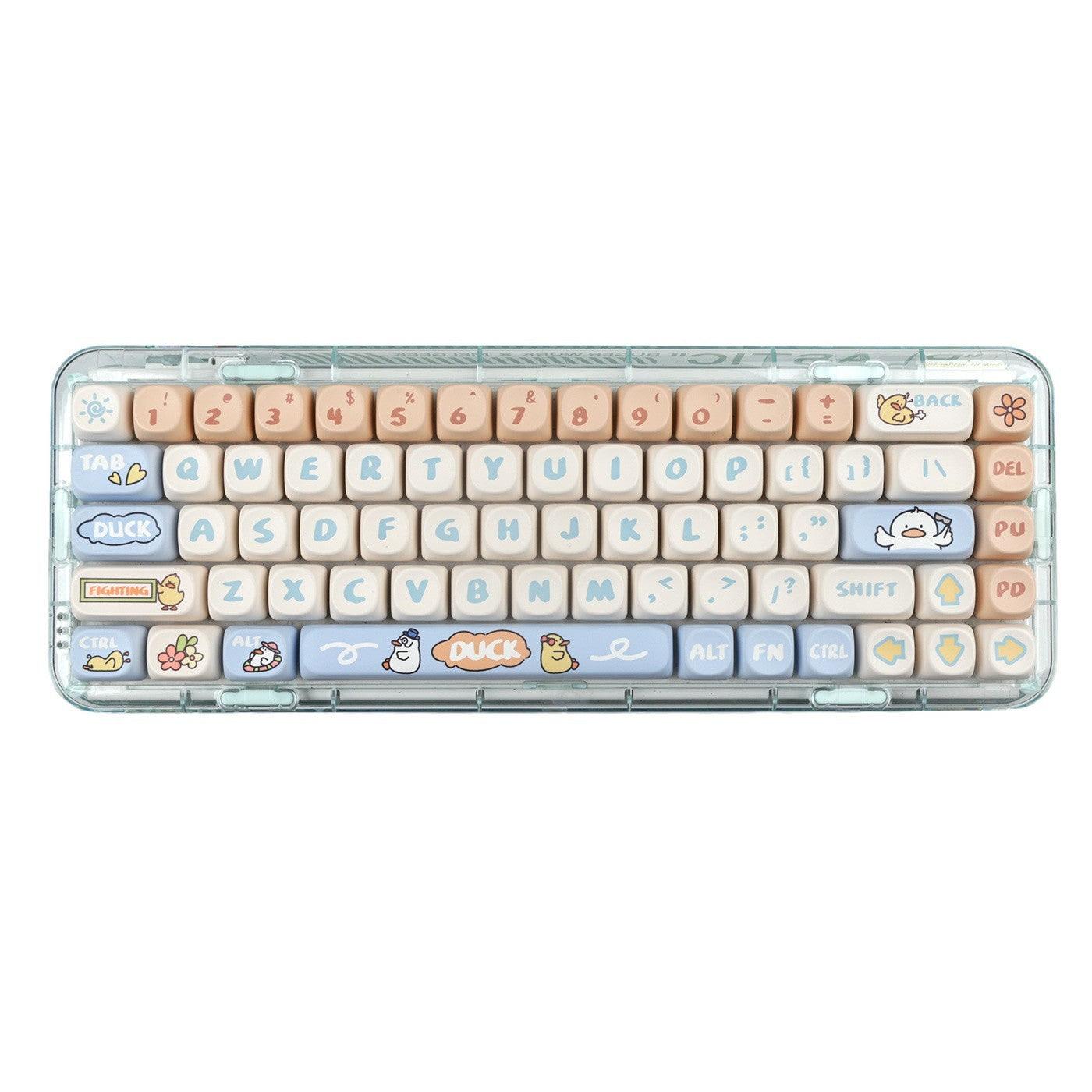 MOA Profile Bored Duck Keycaps - Keebookeys