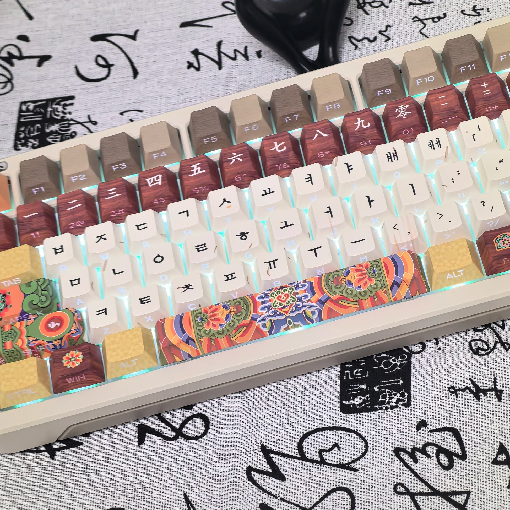 Chinese Ancient Architecture Theme Keycap - Keebookeys