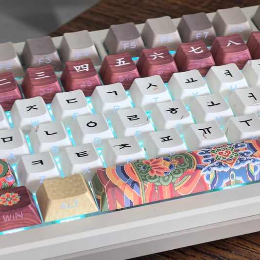 Chinese Ancient Architecture Theme Keycap - Keebookeys