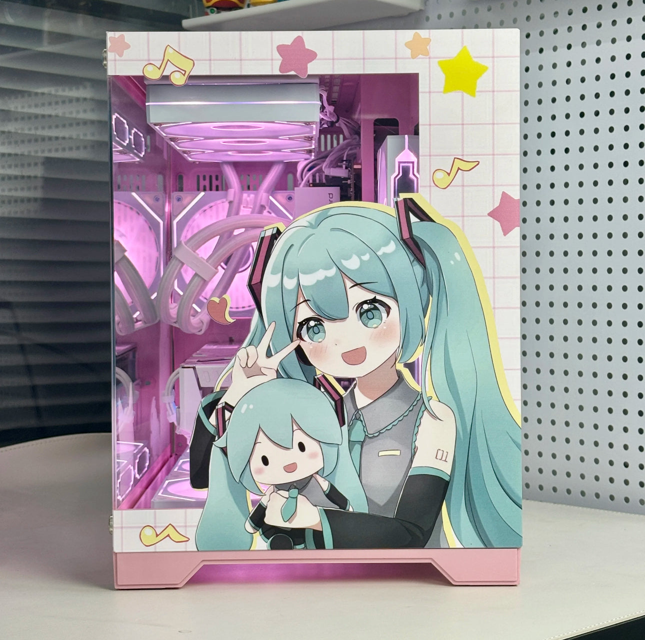 Pre order Kawai Miku Pc Case