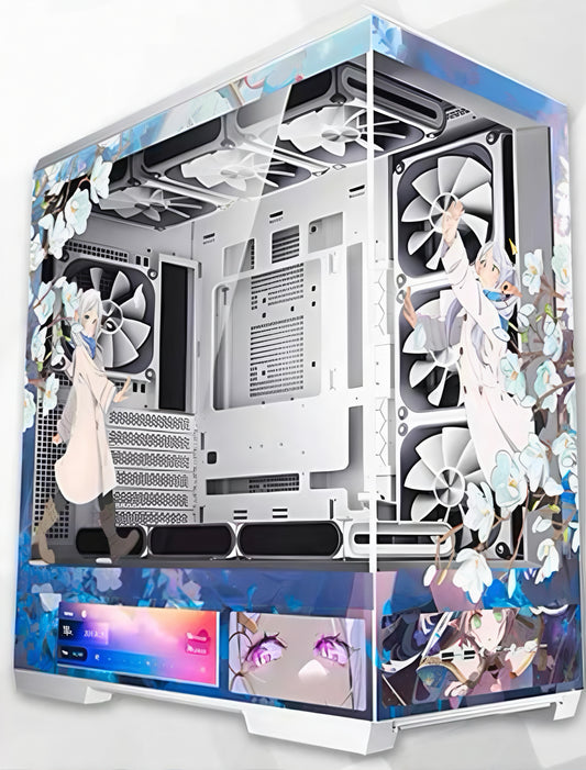 Pre order Frieren ATX Pc Case/ With 6 inches Touchscreen