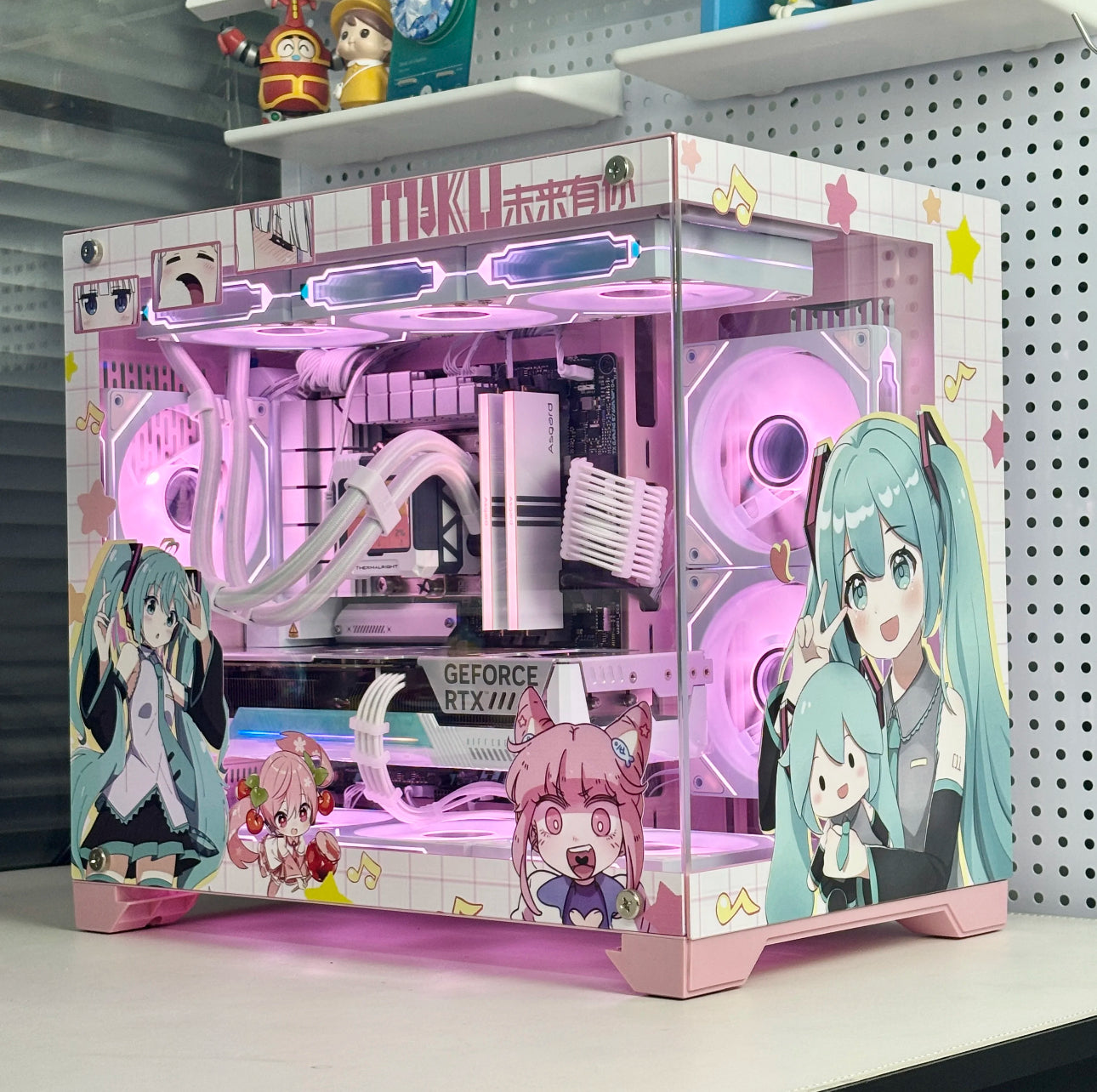 Pre order Kawai Miku Pc Case