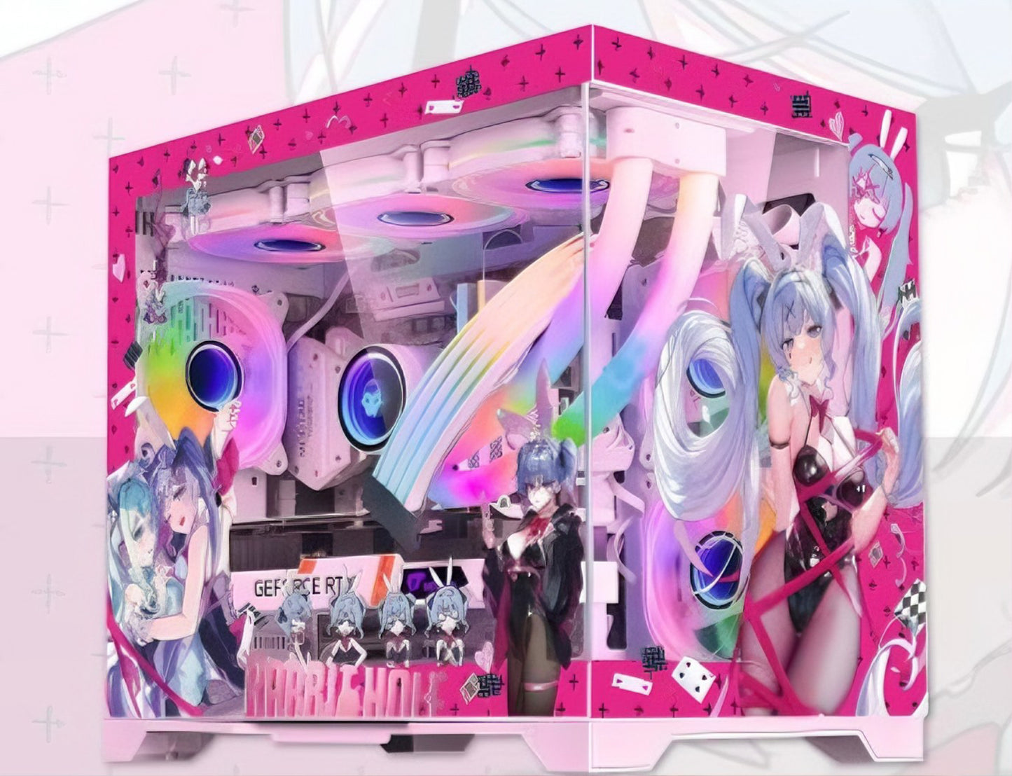 Pre order Rabbit Miku Pc Case