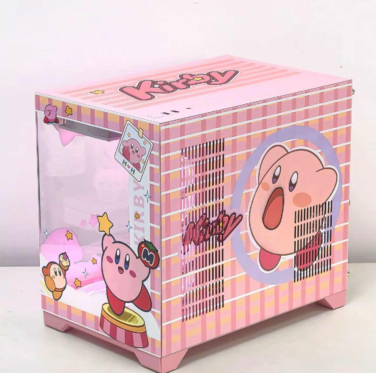 Pre order Kirby mATX Pc Case - Keebookeys