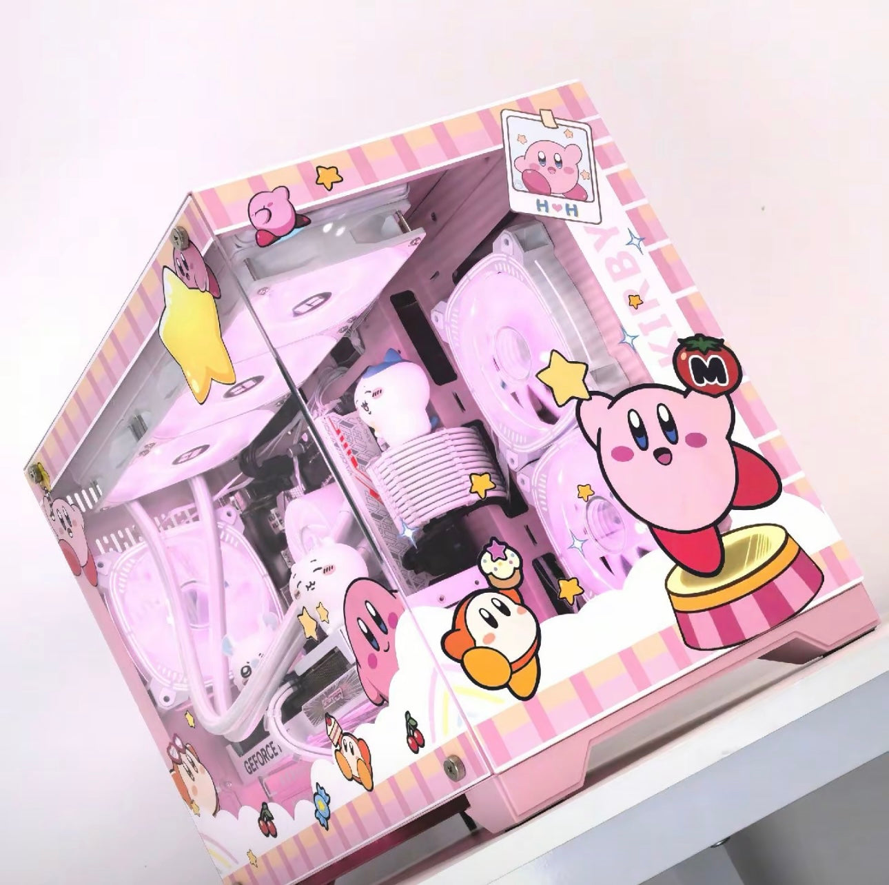 Pre order Kirby mATX Pc Case - Keebookeys