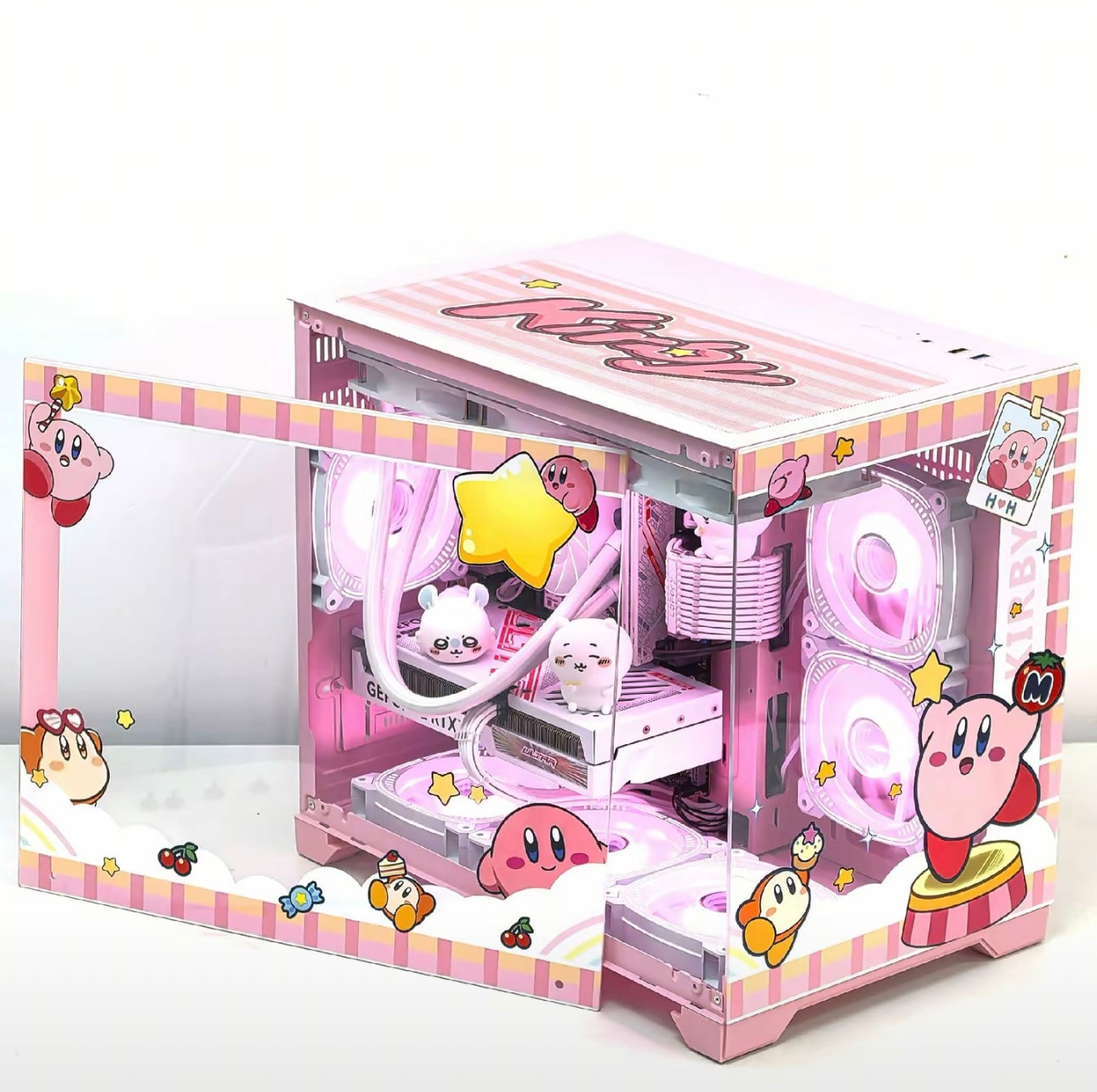 Pre order Kirby mATX Pc Case - Keebookeys
