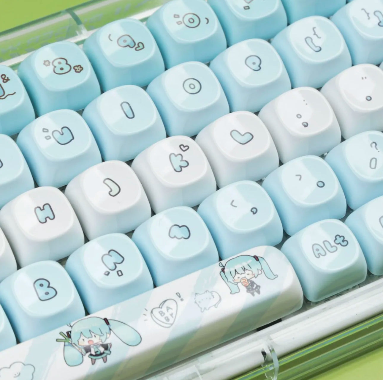 Miku MOA Keycaps/140 keys
