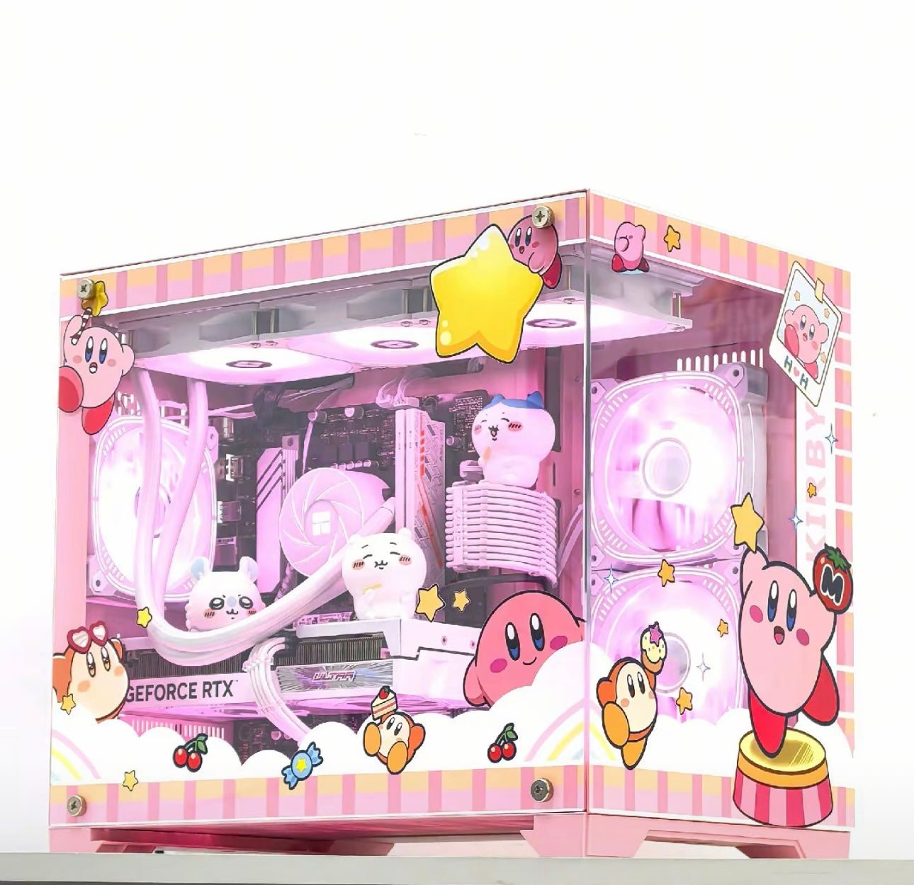 Pre order Kirby mATX Pc Case - Keebookeys
