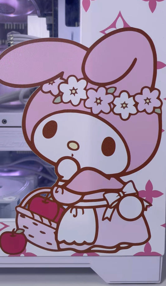 Pre order kuromi and my melody mATX Pc Case
