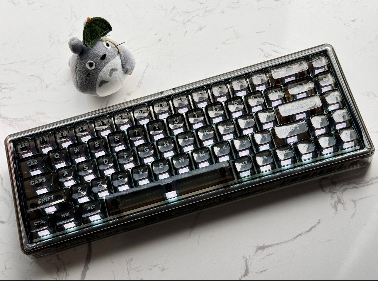 Initial D inspired Themed Custom Keyboard/Base 68 - Keebookeys