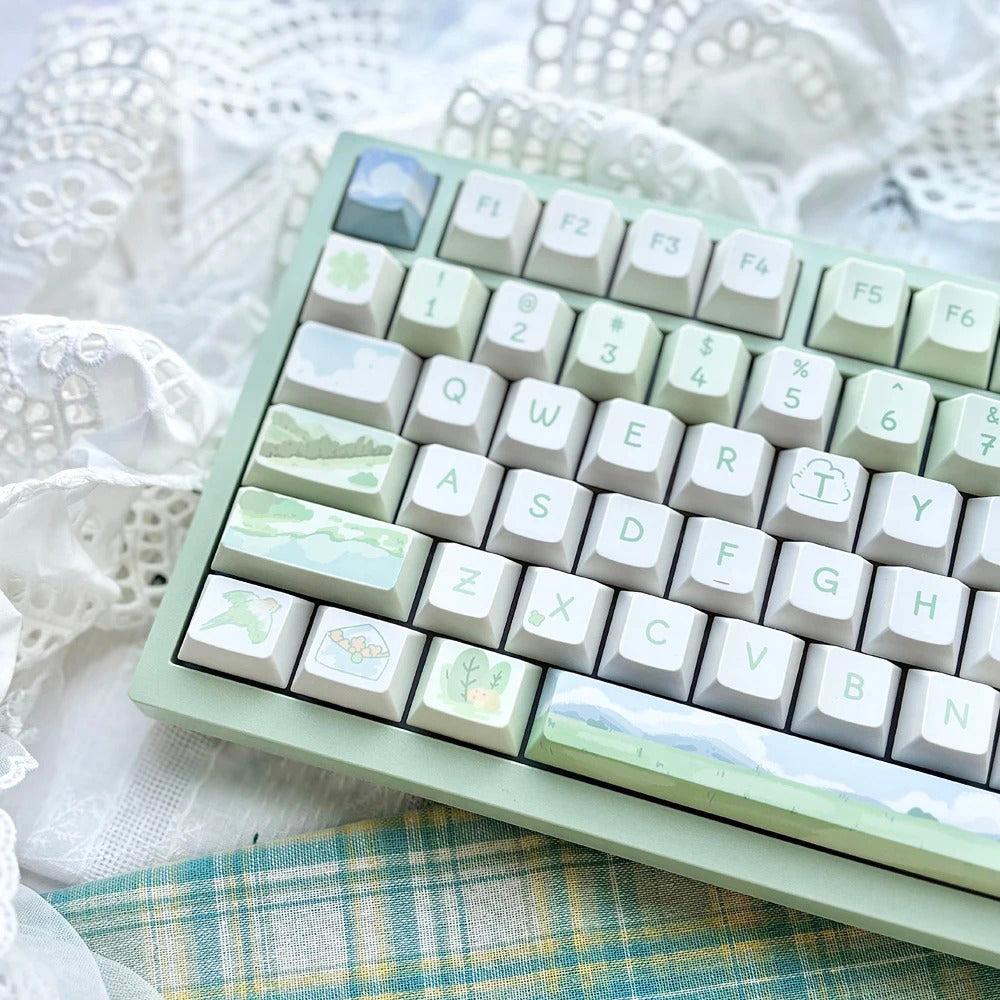 95 Keys Cherry Profile Sweet Zoo Series II PBT Keycaps - Keebookeys