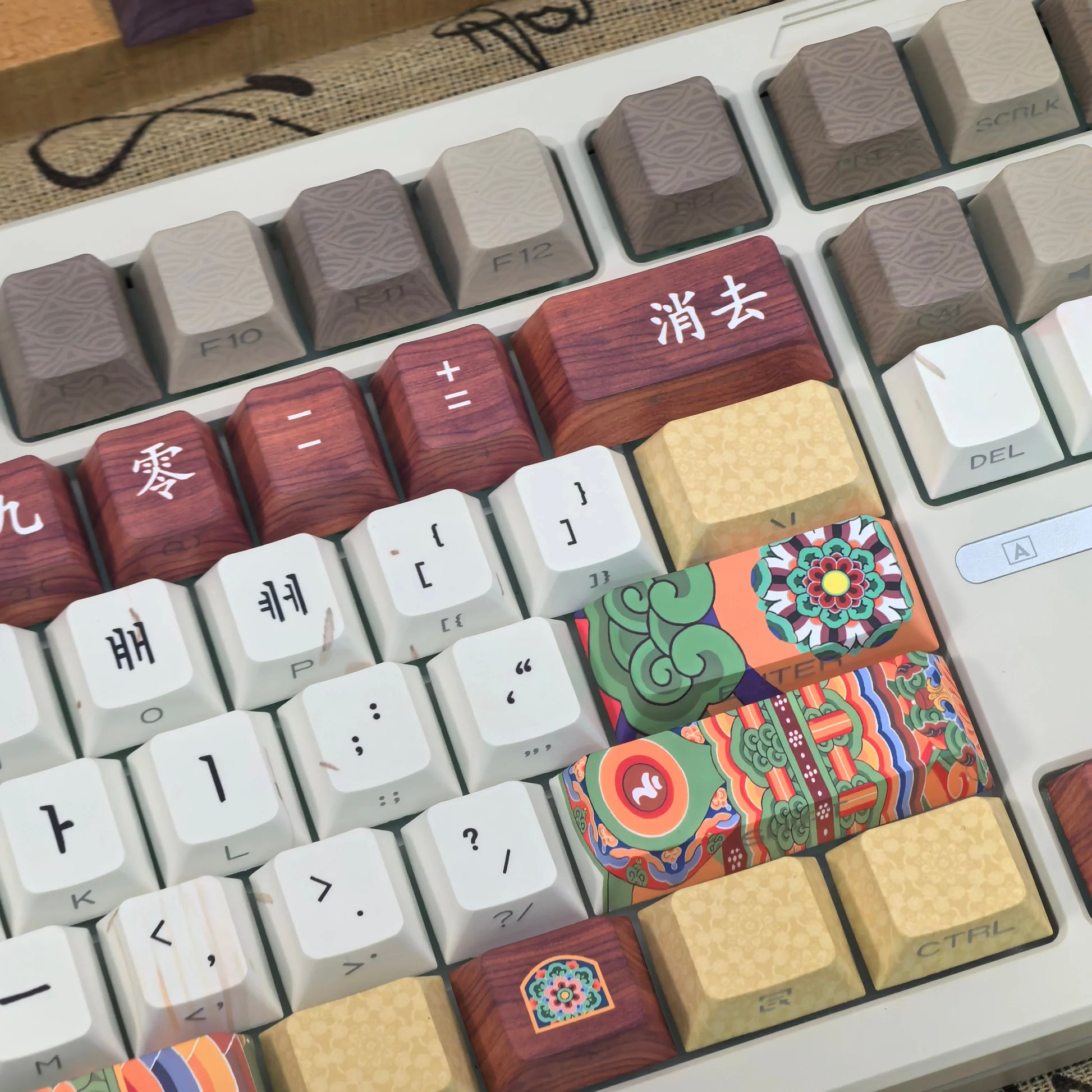 Chinese Ancient Architecture Theme Keycap - Keebookeys